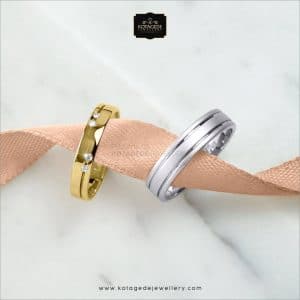 MODEL CINCIN kawin terbaru 2020 platidium emas elegan dengan list