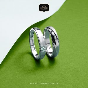 Model Cincin kawin terbaru 2020 dengan dobel finishing