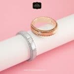 Cincin Kawin Tunangan Simpel Unik Pilin Tambang YG0289WG